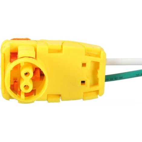 1 Set. Farbe: Wie abgebildet. Material: Kunststoff. 2-poliger Lenkradkabelstecker für das Lenkrad. (1/2)