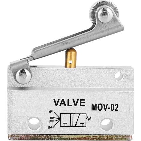 Pneumatic valves for compressed air machines, durable pneumatic mechanical valves, standard design, easy installation, working pressure from 0.8 MPa to 1.0 MPa (for replacement) (1/5)