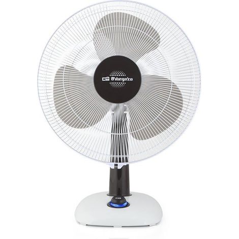 Tischventilator deorbegozo tf 0143 - 50w - ø40cm - 3-stufig - oszillierend und neigungsverstellbar - geräuscharm -