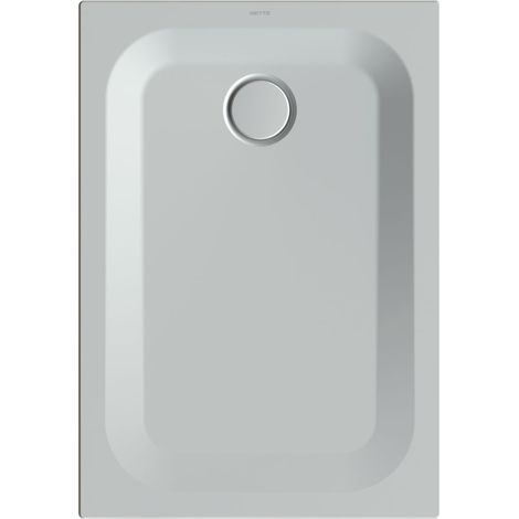Plato de ducha rectangular BetteUltra 1000x700x25mm, con