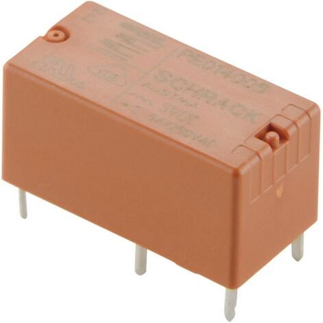 Relais pour circuits imprimés TE Connectivity PE014012 1393219-6 12 V/DC 5 A 1 inverseur (RT) 1 pc(s) S72018 (1/5)