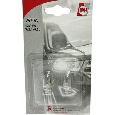 IWH 019364 Ampoule de signalisation W5W 5 W 12 V