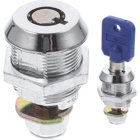 Serrure à came tubulaire de 17 mm pour boîte outils, ensemble 2 (1/5)