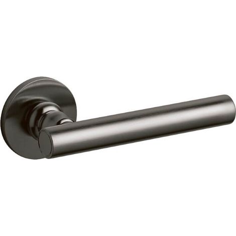 Poignée de porte design Dolve Vita sur rosace anthracite - M243NSB8BUS (1/3)