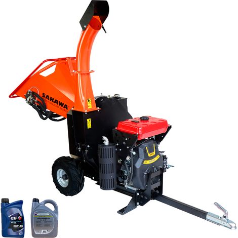 Biotrituradora SAKAWA BS2700 motor 27CV + Aceite Hidráulico + Aceite 4 Tiempos (1/5)
