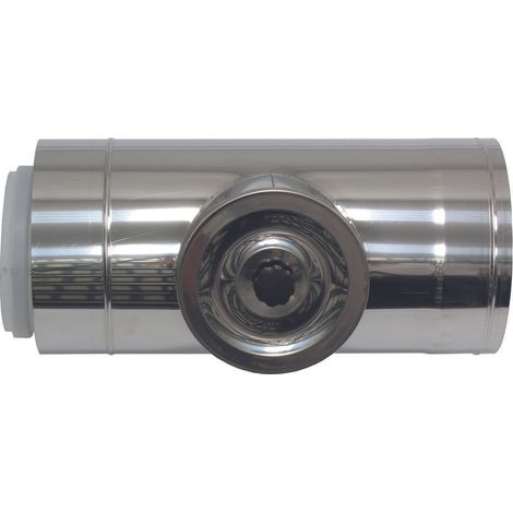 Vaillant Elemento de revisión DN 225/160 Acero inoxidable para sistema de gases de escape fachada DN 160, 0020095589