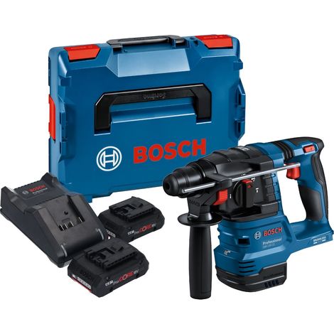 Bosch GBH 18V-22 Professional Marteau perforateur sans fil 18 V 1,9 J SDS Plus Brushless + 2x batterie ProCORE 4,0 Ah + chargeur + L-Boxx (1/5)