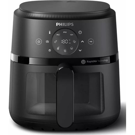 Freidora de aire negra de 3,2 L y 1300 W - NA210/00 - Philips - (1/2)