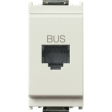 VIMAR - 16339.B Presa RJ11 speciale per BUS bianco