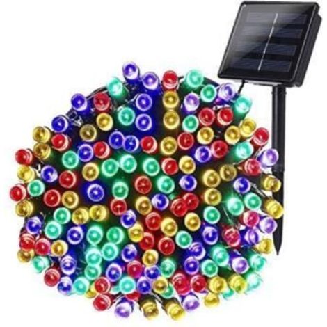 Solar Garland 20M - 200 Waterproof LEDs - 8 Multicolor Modes (1/4)
