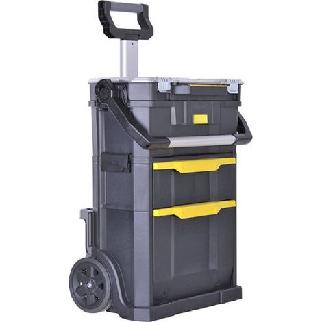 Trolley portautensili "Rolling Workshop Gen.2" cassetta superiore con organizer separabile tramite bottone (1/4)