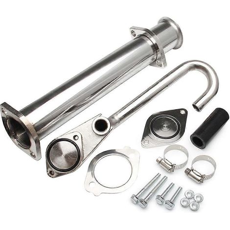 Car Cooler Bypass Kit 6.0L Turbocharged Engine EGR Valve for Ford F-250 F-350 F-450 F-550 6.0L V8 (1/5)