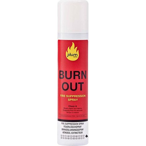 Brucia 250 ml di estintore