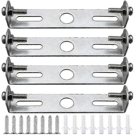 Kit de support de plafonnier pour suspensions de 105 mm, comprenant les accessoires de montage et la plaque de base. (1/3)