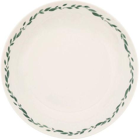 Set aus 6 tiefen Tellern Lorbeer D20cm - Sg secret de gourmet