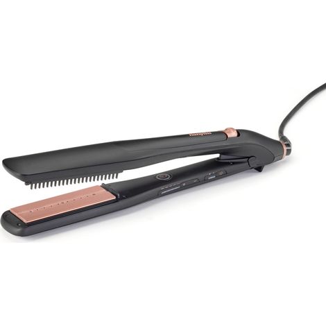BaByliss ST596E piastra a vapore beige nera (1/4)