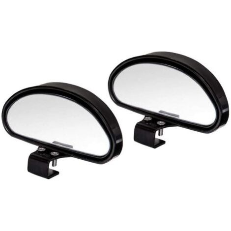 2Pcs Retroviseur Conduite Accompagnée Retroviseur Angle Mort Miroir D'angle Mort RéTroviseur Conduite Accompagnée pour Tous Les Voitures- Miroir Convexe Angle réglable (1/5)