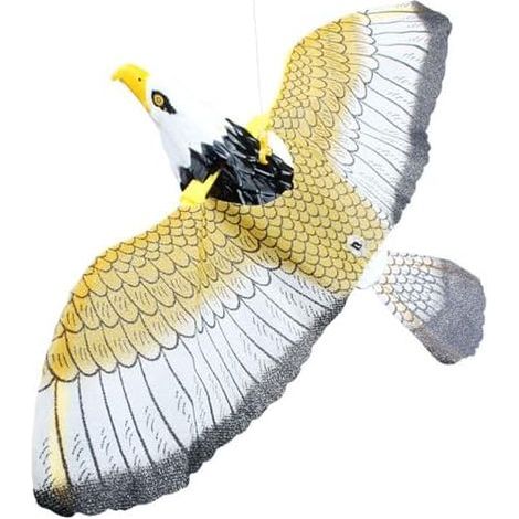 Cerf-Volant Effrayant - Oiseaux, Faux Leurre Faucon, Faucon Jardin Protecteur, Réaliste Extérieur Ferme Pigeons Oiseaux Maison Protection (1/5)