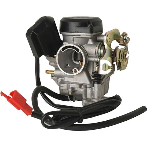 Carburateur pour motos 4 temps GY6 50 cm³ 139QMB — Pièce de rechange en alliage d'aluminium (1/5)
