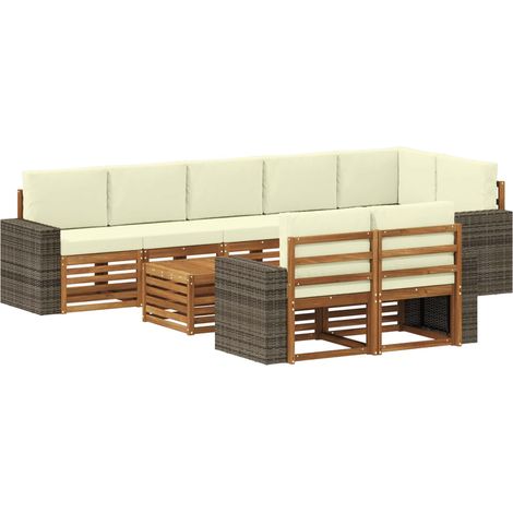 Juegos de sofás Madera de Acacia Sólida vidaXL (1/5)
