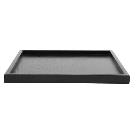 DEESSE SHOP-Plateau de Service en Bois Massif de qualité Supérieure, Lisse, Plateau pour thé, café, Collations, Plateau Facile à Nettoyer pour Les Cantines et la Maison, 1 Pièce (1/5)