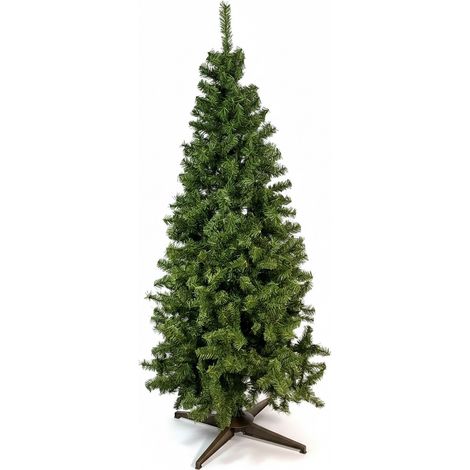Albero di Natale 180 cm Caresana, 574 Rami, Apertura Rami Singoli Made in Italy, 180h cm Verde