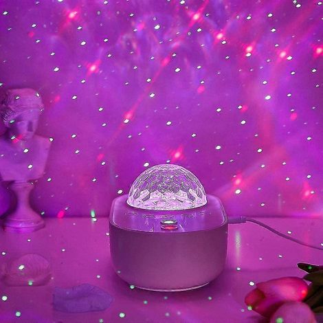 Projecteur galaxie, veilleuse projecteur, projecteur de lumière avec bruit blanc, projecteur de lumière galaxie pour chambre, musique Bluetooth, minuterie d'éclairage d'étoiles (1/2)