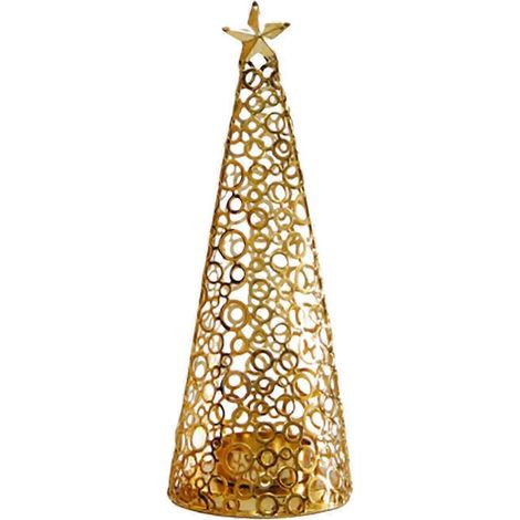 Weihnachtlicher Teelichthalter, Tischdekoration, Winterliche Festtagsdekoration, Schreibtischornament, Wohnaccessoire-Small (1/5)