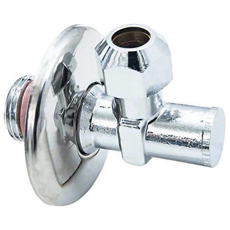 Cornat T317013 Valvola angolare, Versione Corta, autosigillante (1/3)