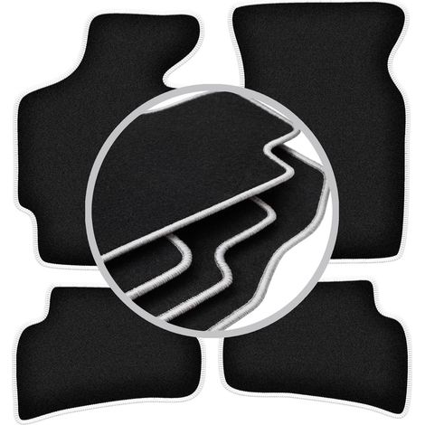 Tapis de sol Carlux argentés pour : Ford Probe MK1 coupé (1988-1992) (1/5)