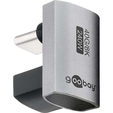 GOOBAY USB-C-Adapter 74445 180° U-Form USB4 (1/2)