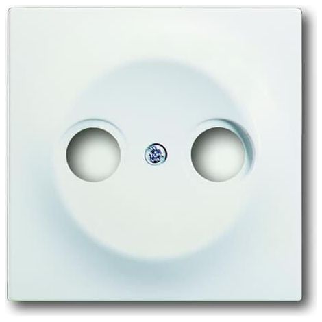 Enjo. Double Pour Prise Fm/Tv/Sat Blanc Mat 2CKA001753A0168 ABB 586976