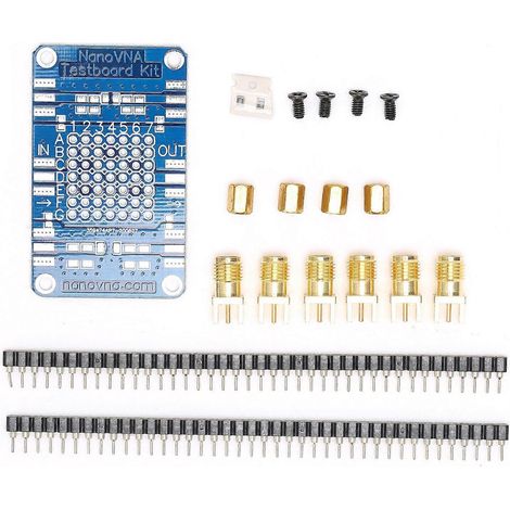 Kit de cartes de test, analyseur de réseau vectoriel compatible PCB, cartes de démonstration pour composants CMS