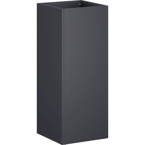 Garden Planter Anthracite 20 x 20 x 50 cm Cold-rolled Steel vidaXL (1/5)