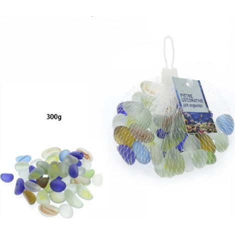 Trade Shop - AQUARIUM FARBIGE DEKORATIVE KIESELSTEINE GARTEN PFLANZEN 70278 -