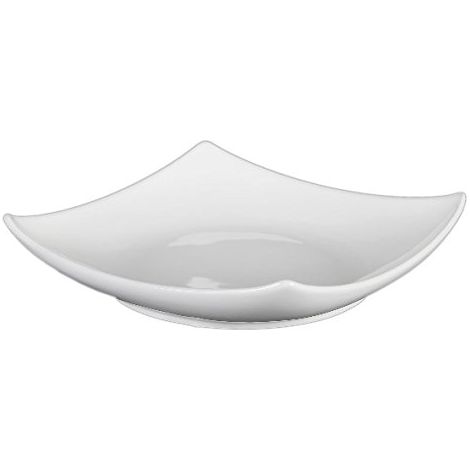 Assiette carrée incurvée 14 cm « Osaka » (1/2)