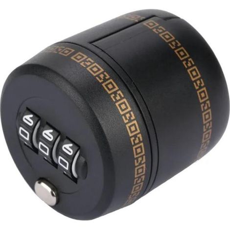 Cadenas à code pour bouteille de vin – antivol pour bouchon, sécurité vin rouge, cadeau original, code personnalisable (1/4)