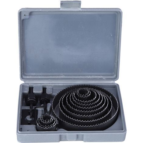 17 Pièces/Set Mèches Carbure C pour Bois, Outils de Menuiserie Durables (1/5)