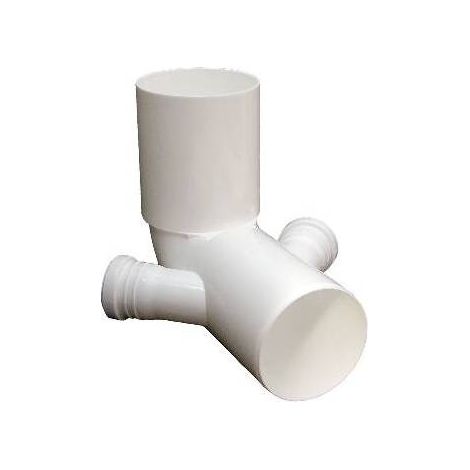 CURVA WC ALTA D. 110 IN PP CON 2 ATTACCHI Misura: attacchi D. 50
