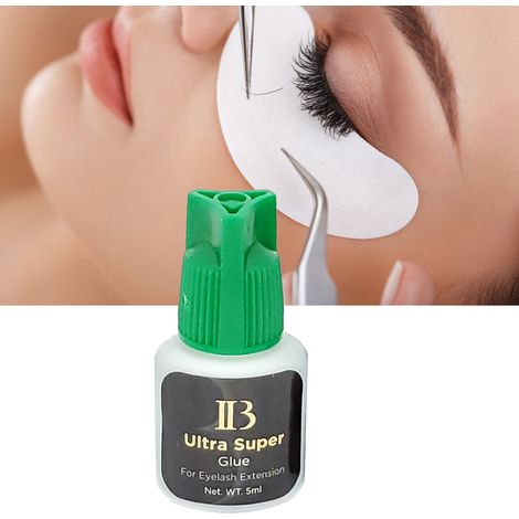 Colle professionnelle pour extensions de cils, adhésion longue durée, séchage ultra rapide, flacon 5ml (1/5)