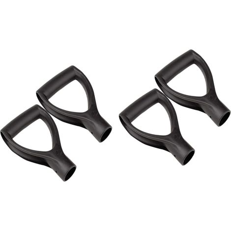 4pièces Poignées De Pelle d Lot de Remplacement Pratique Et pour Outils De Jardinage Installation Facile Accessoire pour Prolonger La Durée De Vie Pelles (1/5)