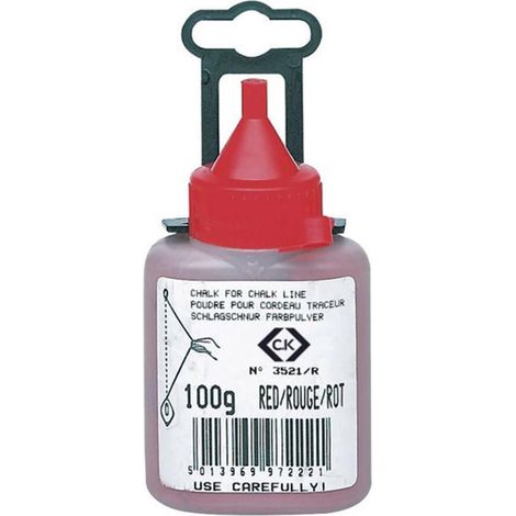 Tiza para marcar roja de alta densidad CK fácil de usar