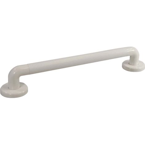 Barre d'appui president Blanche pour salle de bain et toilettes - Longueur 60 cm