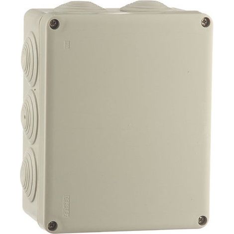 Caja de derivación de superficie estanca - 210x170x80 - 10 entradas DEBFLEX