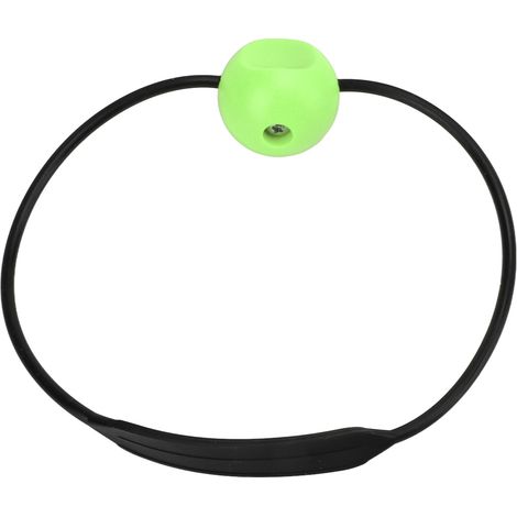 Dispositif de signalisation sous-marine pour plongée, banger knocker à boule verte avec sangle noire pour sports nautiques