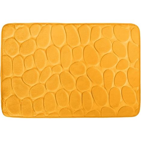 MSV Tapis de bain  Microfibre PEBBLE 40x60cm Safran