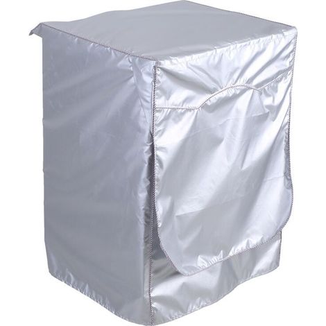 Bardusch-Couverture argentée pour Machine à laver, Protection solaire imperméable pour lave-linge à chargement frontal, manteau de Protection pour sèche-linge (1/4)