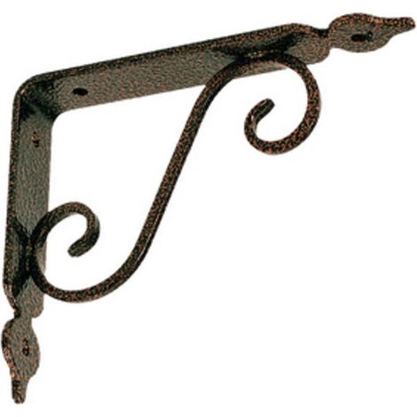 10PZ REGGIMENSOLA FERRO BATTUTO 150X110 MM RAME ANTICO (1/2)