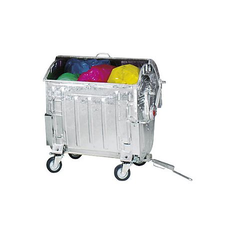 Contenedor de residuos de acero  DIN EN 840-5/-6  capacidad