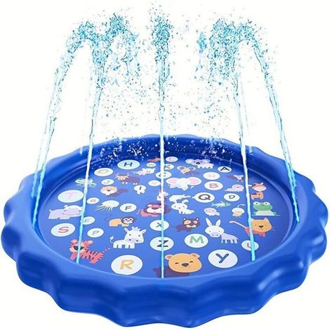 Splash Pad - Piscine Gonflable Enfant - Diamètre 170 cm - Pour Jardin ou Plage - 1 Pièce (1/4)